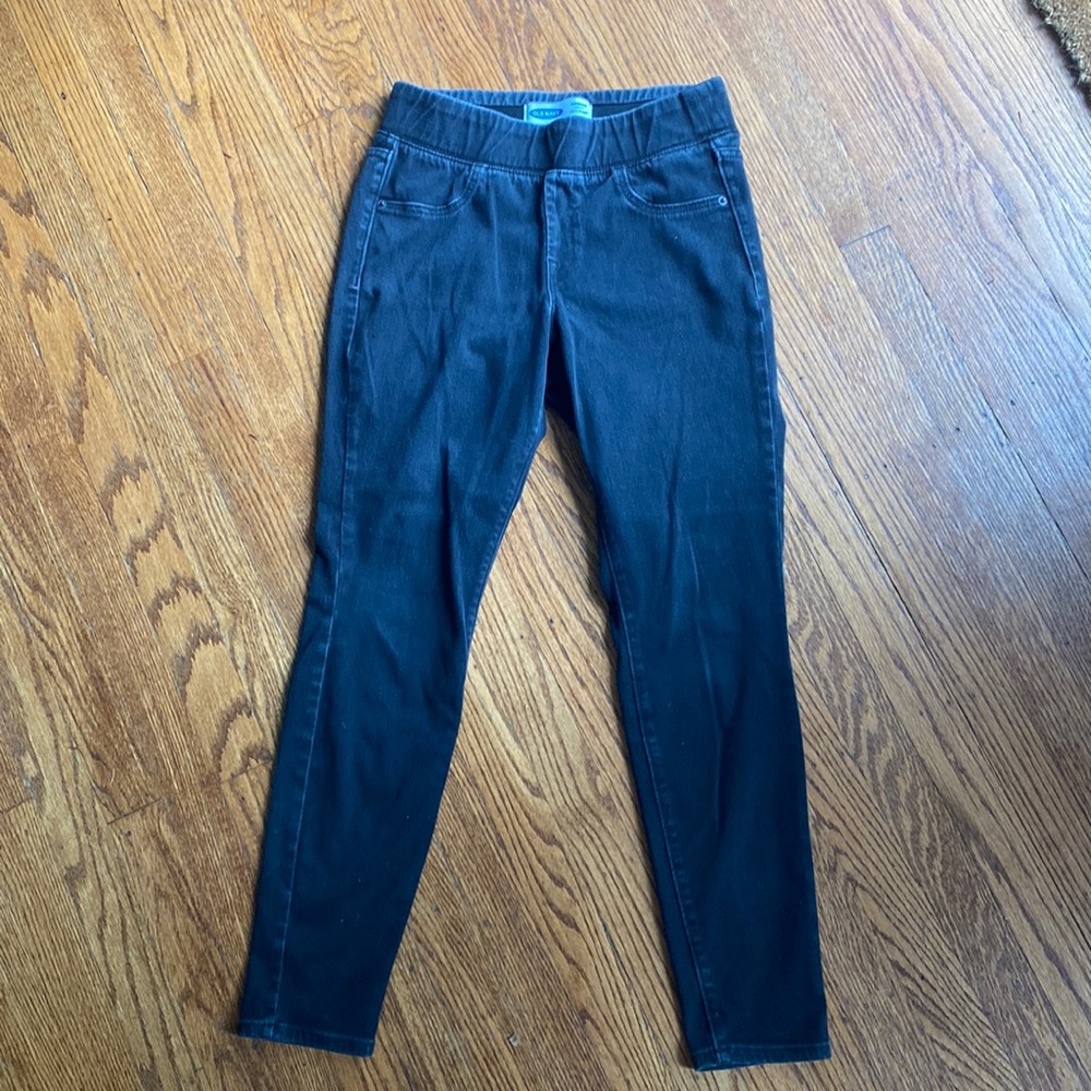 Old Navy black 24/Sculpt Rockstar Jeggings 4 Petite